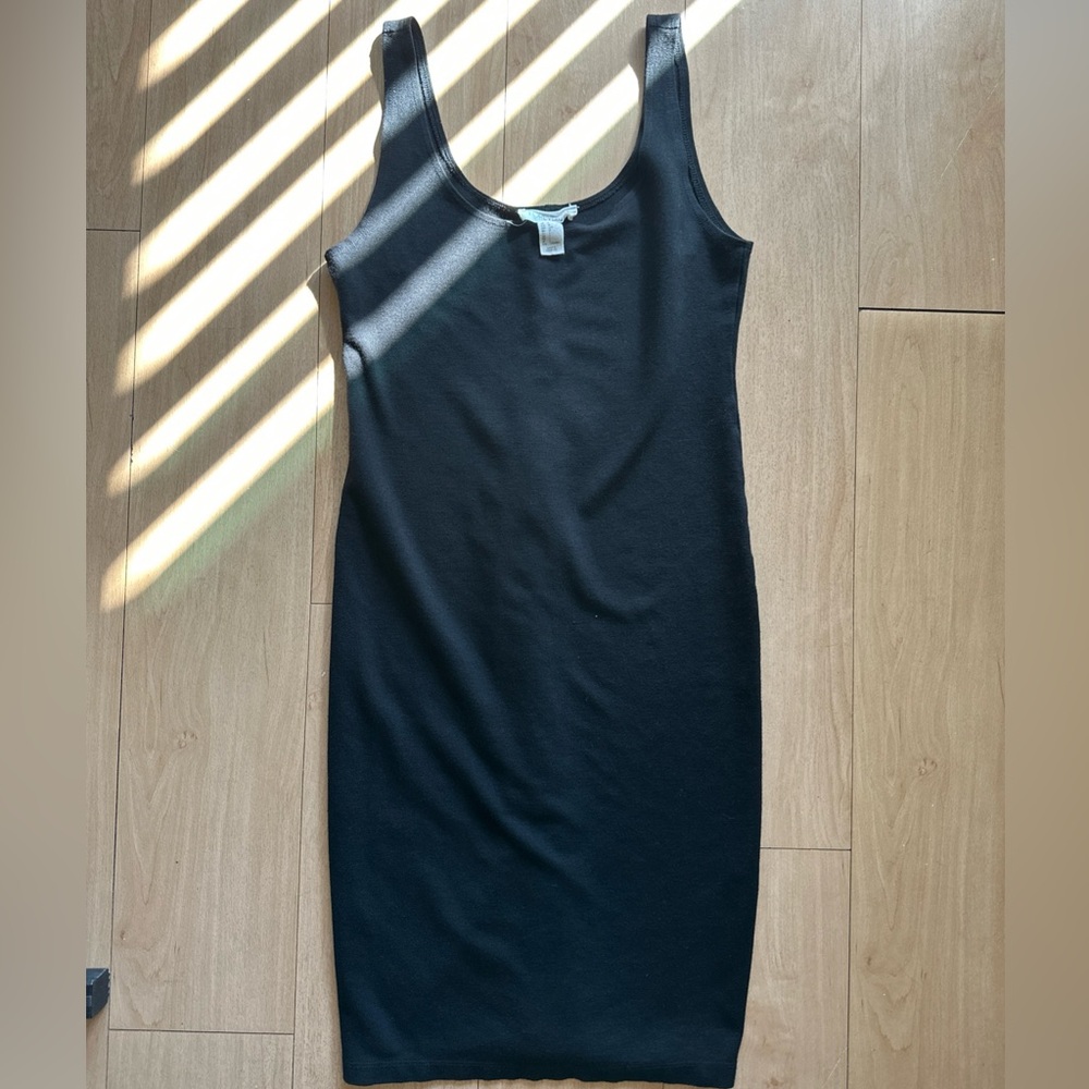Forever 21 black tank mini dress size L